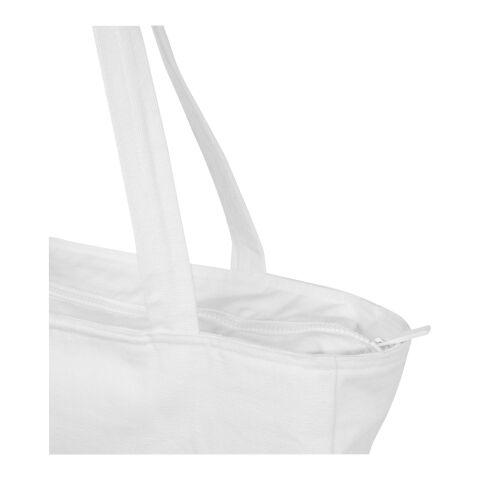 Weekender 500 g/m² recycelte Tragetasche Standard | weiß | ohne Werbeanbringung | Nicht verfügbar | Nicht verfügbar