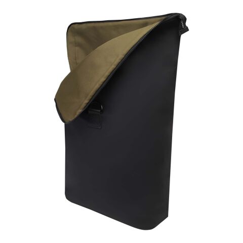 Turner 15,6&quot; GRS-recycelter Rolltop Laptop-Rucksack 12 L Standard | schwarz | ohne Werbeanbringung | Nicht verfügbar | Nicht verfügbar