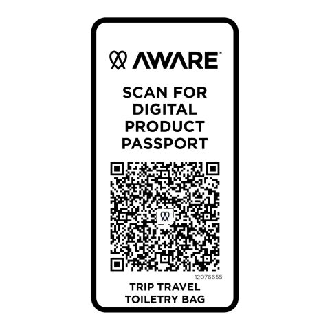 Trip Aware™ Recycelter Reisekulturbeutel 6 L Standard | Hale Blue | ohne Werbeanbringung | Nicht verfügbar | Nicht verfügbar | Nicht verfügbar