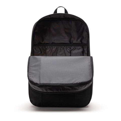 Herschel Wesbrook Rucksack aus recyceltem Material 24 l schwarz