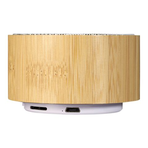 Cosmos Bluetooth® Lautsprecher aus Bambus Standard | natur-weiss | ohne Werbeanbringung | Nicht verfügbar | Nicht verfügbar
