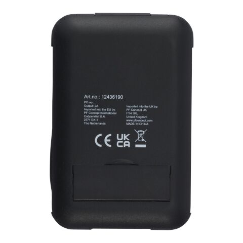 Savvy recyceltes modulares Ladekabel mit Telefonhalterung Standard | schwarz | ohne Werbeanbringung | Nicht verfügbar | Nicht verfügbar