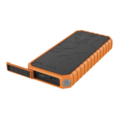 Xtorm XR202 Xtreme 35 W 20.000 mAh QC3.0 wasserdichte, robuste Powerbank mit Taschenlampe schwarz-orange | ohne Werbeanbringung