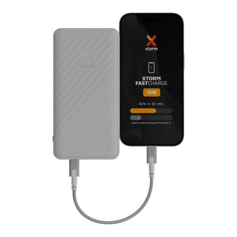 Xtorm XG210 Go2 15W 10.000 mAh Schnelllade-Powerbank Standard | weiß | ohne Werbeanbringung | Nicht verfügbar | Nicht verfügbar