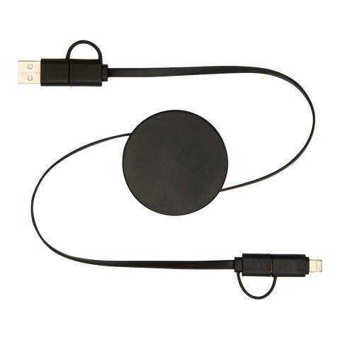 Citala 90 cm 5-in-1 Kabel aus recyceltem Kunststoff für Datenübertragung und 40W Schnellladung Standard | schwarz | ohne Werbeanbringung | Nicht verfügbar | Nicht verfügbar