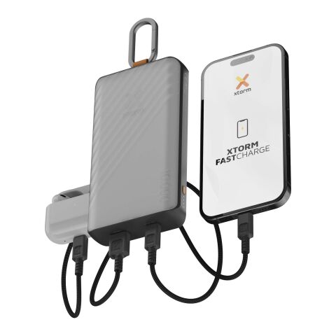 Xtorm XG2S101 Go2 10.000 mAh 15W Solar Powerbank mit Lampe Standard | kohle | ohne Werbeanbringung | Nicht verfügbar | Nicht verfügbar