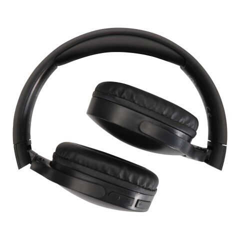 Ancha Over-Ear Wireless Bluetooth® Headset aus recyceltem Kunststoff Standard | schwarz | ohne Werbeanbringung | Nicht verfügbar | Nicht verfügbar