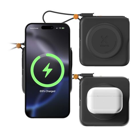 Xtorm TravelPro 30 W, 10.000 mAh, 3 in 1 Reiseladegerät Standard | schwarz | ohne Werbeanbringung | Nicht verfügbar | Nicht verfügbar