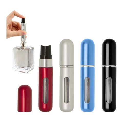 Filla 5 ml tragbare nachfüllbare Parfümflasche silber
