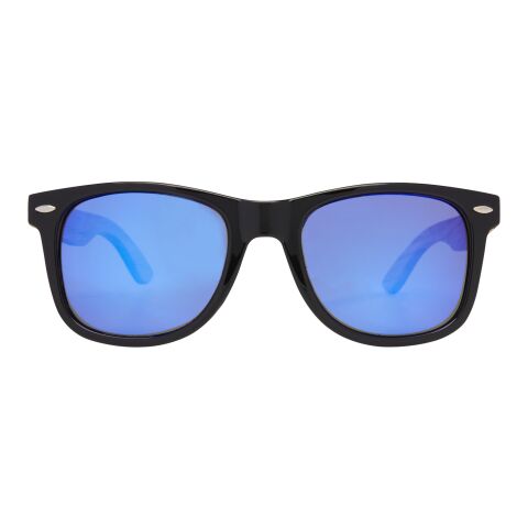 Hiru verspiegelte polarisierte Sonnenbrille aus rPET/Holz in Geschenkbox Standard | holz | ohne Werbeanbringung | Nicht verfügbar | Nicht verfügbar