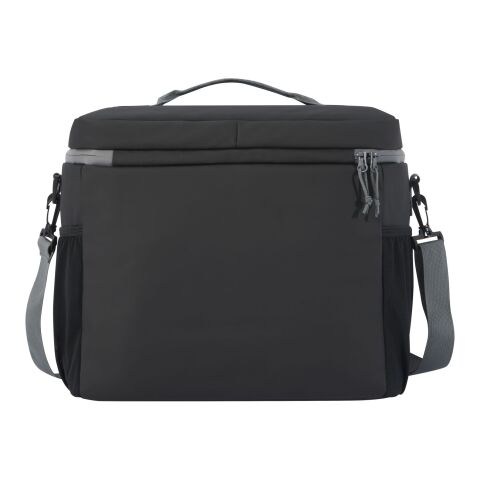 Aqua wasserdichte Kühltasche für 20 Dosen aus GRS Recyclingmaterial 22 L Standard | schwarz glänzend | ohne Werbeanbringung | Nicht verfügbar | Nicht verfügbar | Nicht verfügbar