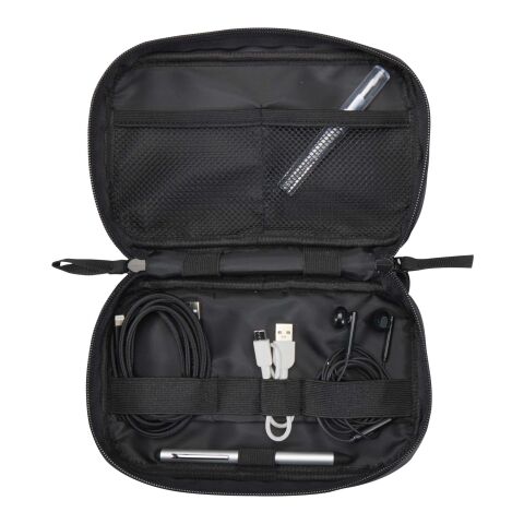 Resi Plus GRS recycelte Tech-Tasche 1L Standard | schwarz | ohne Werbeanbringung | Nicht verfügbar | Nicht verfügbar