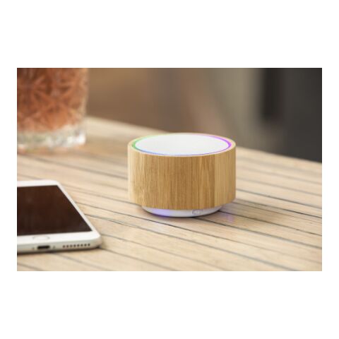 Wireless Lautsprecher &#039;Tokio&#039; aus ABS-Kunststoff Braun | ohne Werbeanbringung | Nicht verfügbar | Nicht verfügbar