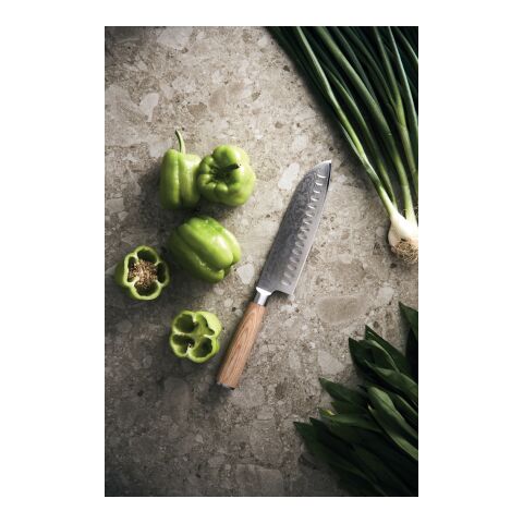 VINGA Hattasan Damascus Santoku Messer Stahl | ohne Werbeanbringung | Nicht verfügbar | Nicht verfügbar