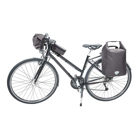 Halfar Fahrrad-Lenkertasche CYCLE grau | ohne Werbeanbringung