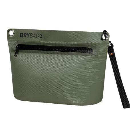 Halfar Reißverschluss-Tasche DRYBAG olivgrün | ohne Werbeanbringung