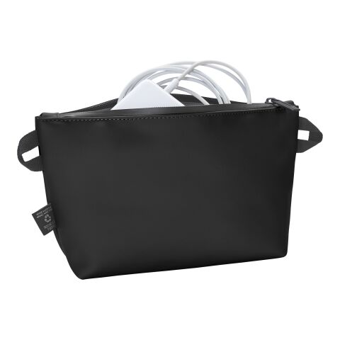 HALFAR® Reißverschluss-Tasche PURE schwarz | ohne Werbeanbringung
