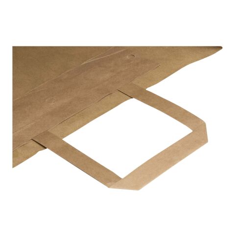 Kraft 80–90 g/m² Papiertasche mit flachen Griffen – 32 × 17 × 39 cm Kraftpapier | ohne Werbeanbringung | Nicht verfügbar | Nicht verfügbar