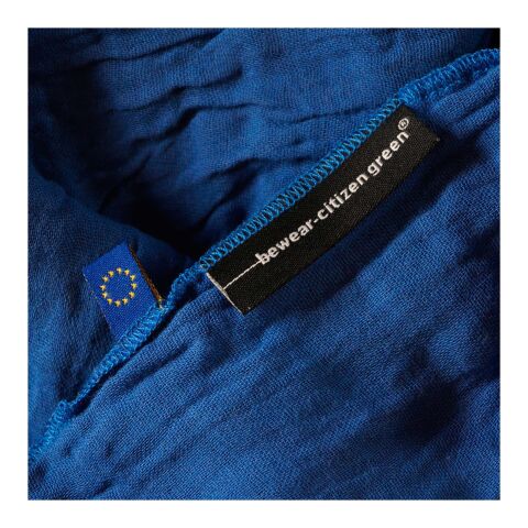 Citizen Green Scarfy 50 × 220 cm Schal aus Baumwolle Blau