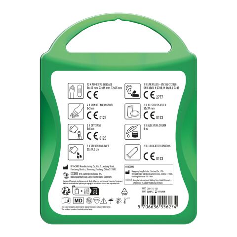 MyKit Festival Plus transparent grün | ohne Werbeanbringung | Nicht verfügbar | Nicht verfügbar