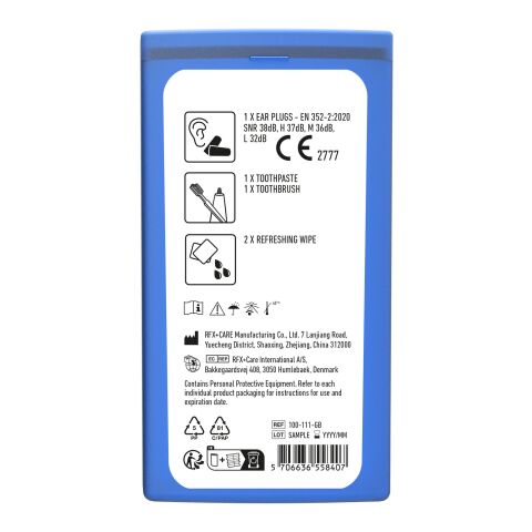 MiniKit Flugzeug transparent blau | ohne Werbeanbringung | Nicht verfügbar | Nicht verfügbar