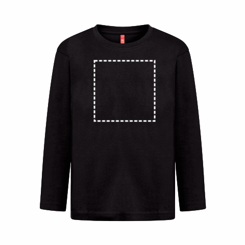 THC BUCHAREST KIDS. Langarmshirt Schwarz | ohne Werbeanbringung | Nicht verfügbar | Nicht verfügbar | Nicht verfügbar