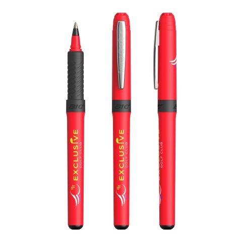 BIC Grip Roller Rot-hellgrau | schwarze Tinte