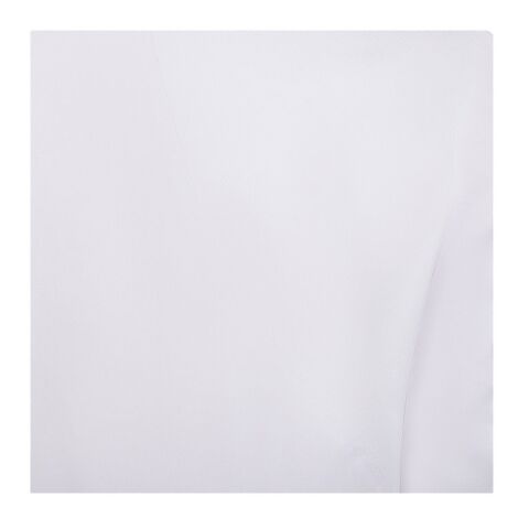 VL AGNI. Kochjacke Unisex (190 g/m²), aus Baumwolle (35 %) und recyceltem Polyester (65 %) weiss | ohne Werbeanbringung | Nicht verfügbar | Nicht verfügbar | Nicht verfügbar