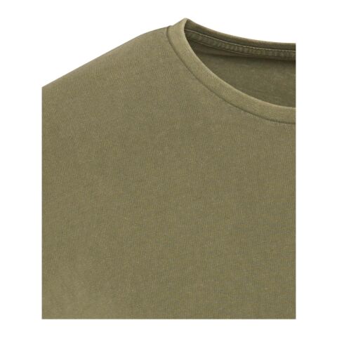 Nanaimo Kurzärmeliges T-Shirt für Damen im Washed Look, 160 g/m2 Standard | Forest Green2 | XS | ohne Werbeanbringung | Nicht verfügbar | Nicht verfügbar | Nicht verfügbar