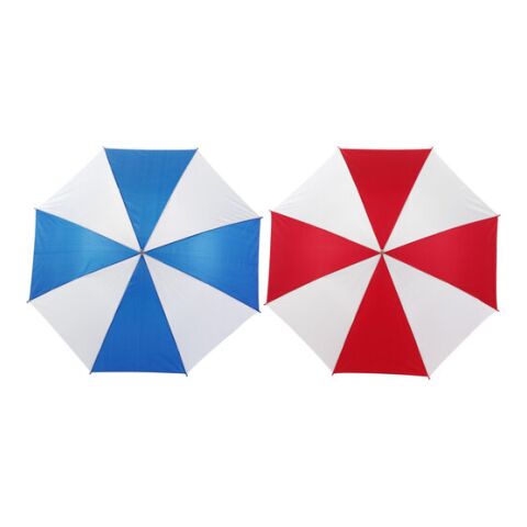 Automatik Stockschirm &#039;Harley&#039; aus Polyester Rot/Weiß | ohne Werbeanbringung | Nicht verfügbar | Nicht verfügbar