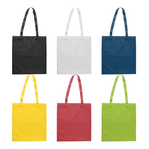 Einkaufstasche &#039;Peaches&#039; aus Polyester Weiß | ohne Werbeanbringung | Nicht verfügbar | Nicht verfügbar