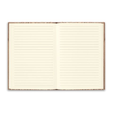NERUDA. Notizbuch A5 mit Hardcover aus Naturstroh Natur | ohne Werbeanbringung | Nicht verfügbar | Nicht verfügbar | Nicht verfügbar