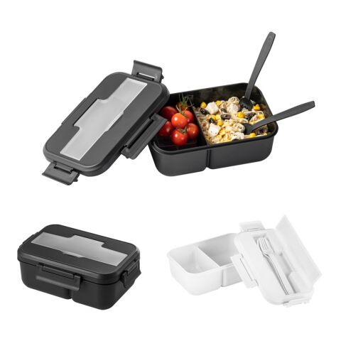 PYRUS. Lunchbox. Frischhaltebox aus PP 1000ml Schwarz | ohne Werbeanbringung