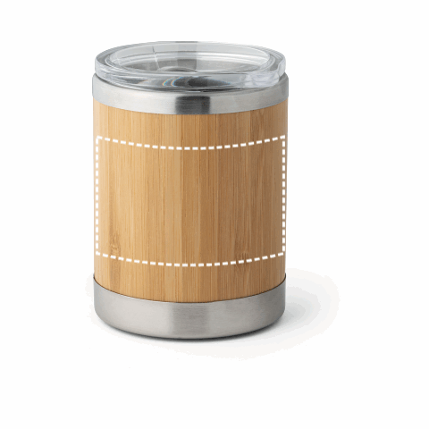 LYCKA. Becher aus Bambus und Edelstahl, 350 ml Natur | ohne Werbeanbringung | Nicht verfügbar | Nicht verfügbar | Nicht verfügbar