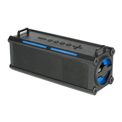 Timberlake. Tragbarer 20-W-Lautsprecher mit 6 Stunden Akkulaufzeit aus ABS Schwarz | ohne Werbeanbringung