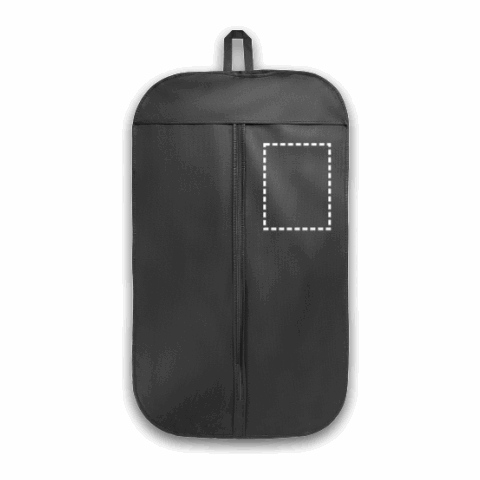 SEVENTH. Kleidersack aus Vliesstoff (80 g/m²) schwarz | ohne Werbeanbringung | Nicht verfügbar | Nicht verfügbar | Nicht verfügbar