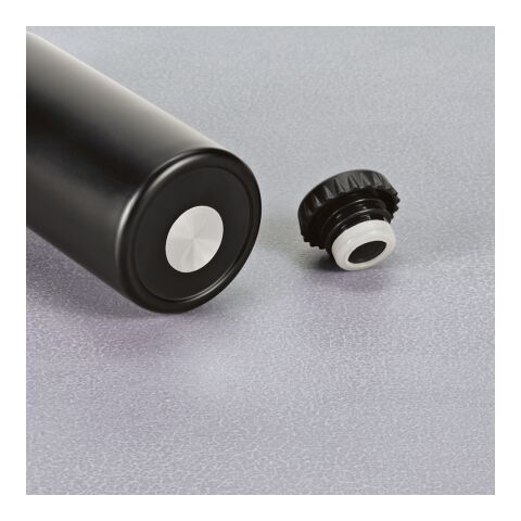 Sepik Trinkflasche recy.Edelstahl, 360 ml. Doppelwandig. Auslaufsicher Schwarz | ohne Werbeanbringung | Nicht verfügbar | Nicht verfügbar | Nicht verfügbar