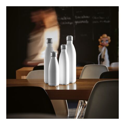 Mississippi 1100W Trinkflasche recy.Edelstahl, 1100 ml. Für Sublimationsdruck geeignet Weiß | ohne Werbeanbringung | Nicht verfügbar | Nicht verfügbar | Nicht verfügbar