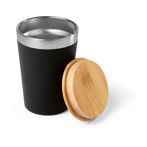 Don Reisebecher recy. Edelstahl 400 ml Schwarz | ohne Werbeanbringung
