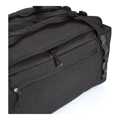 São Paulo XL 75L Sporttasche, rPET ripstop.Mit reflektierenden Streifen Schwarz | ohne Werbeanbringung | Nicht verfügbar | Nicht verfügbar | Nicht verfügbar