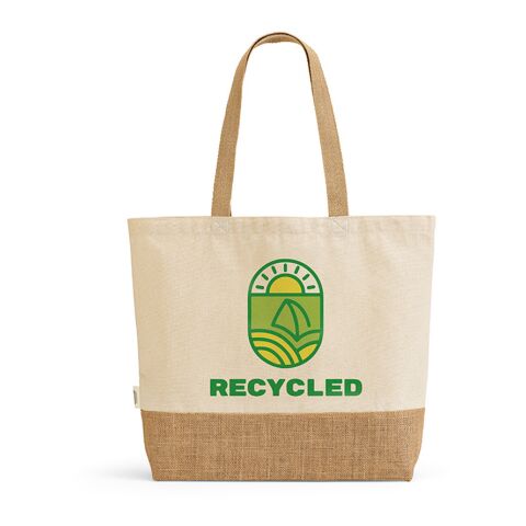 Mauna Kea Einkaufstasche recy.Baumwolle (220 g/m²) und Jute (275 g/m²) Beige | ohne Werbeanbringung | Nicht verfügbar | Nicht verfügbar | Nicht verfügbar