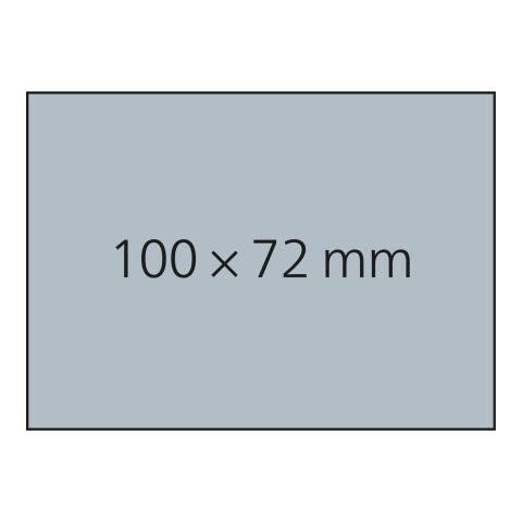 Haftnotizblock Basic 100 × 72 mm Format mittelgroß 100 × 72 mm | ohne Werbeanbringung | 50.0
