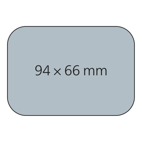 Haftnotizblock Plus Round Ecken abgerundet 4C-Quality