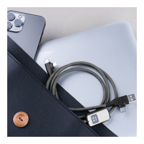 Xoopar Allure GRS PD-Kabel mit Datenübertragung Dunkelgrau