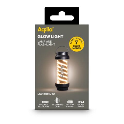 Aqiila Lightbird G1 Campinglampe und Taschenlampe schwarz