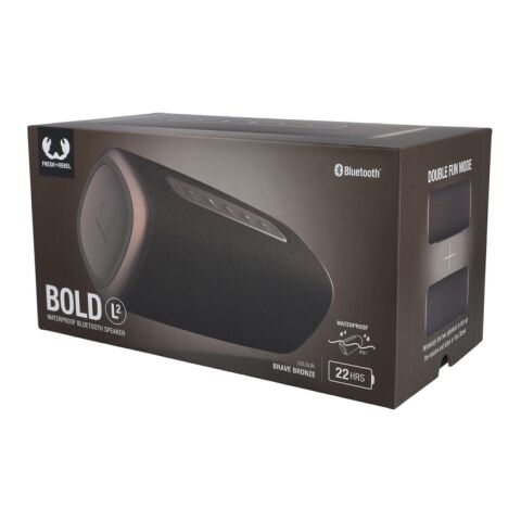 1RB7500 I Fresh &#039;n Rebel Bold L2 - Waterproof Bluetooth speaker Cognac | ohne Werbeanbringung | Nicht verfügbar | Nicht verfügbar