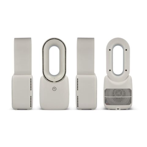 inSideOut Brislux – Rotorloser Softwind-Ventilator mit LED-Licht Beige | ohne Werbeanbringung | Nicht verfügbar | Nicht verfügbar