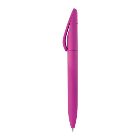 Kugelschreiber Slash Soft-Touch Hergestellt in Deutschland Rosa | 3D Digitaldruck | 90° unter dem Clip | 55 mm x 6 mm | Nicht verfügbar