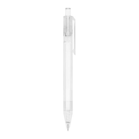 R-PET-Kugelschreiber Weiss-Weiss