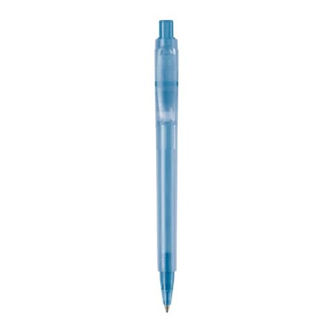 Kugelschreiber Baron '03 Ice Frosty Blau Weiss | 1-farbiger Siebdruck | 270° vom Clip | 45 mm x 25 mm | Nicht verfügbar